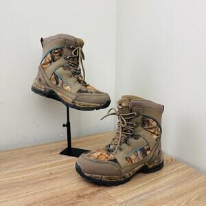 Northside Woodbury Brown Camo Waterproof Hiking Boots Women’s Size 8.5